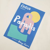 T-shirt Lab Diego Faivre Faguo en coton recyclé écru Faguo Hersée Paris 9