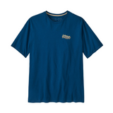 T-shirt Patagonia M's Protect Pedal Organic T-Shirt Lagom Blue Patagonia Hersée Paris 9
