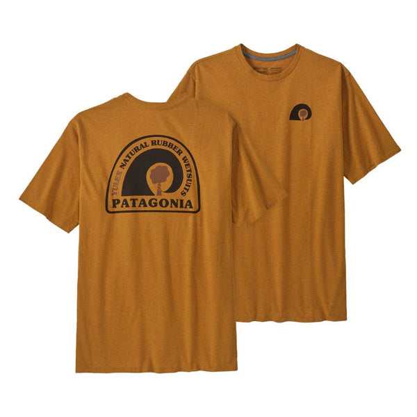 T-shirt Patagonia M's Rubber Tree Mark Responsibili-Tee® Dried Mango Patagonia Hersée Paris 9