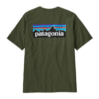 T-shirt Patagonia P-6 Logo Responsibili-Tee Coton et Polyester recyclé Patagonia Hersée Paris 9