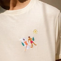 T-shirt L'amour à la plage Ivoire Lundi au soleil Hersée Paris 9
