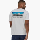 T-shirt Patagonia P-6 Mission Coton Bio Blanc Patagonia Hersée Paris 9