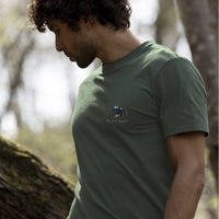 T-shirt Broderie Into the woods en coton recyclé Faguo Hersée Paris 9
