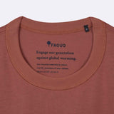 T-shirt Faguo Retro coton recyclé Rose Faguo Hersée Paris 9