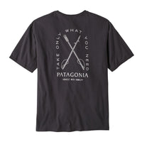 T-shirt Patagonia M's CTA Organic Humble Harvest: Ink Black Noir Patagonia Hersée Paris 9