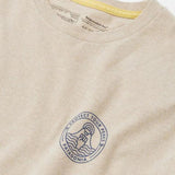 T-shirt Patagonia M's PYP Trash Coast Responsibili-Tee Oar Tan Beige Patagonia Hersée Paris 9