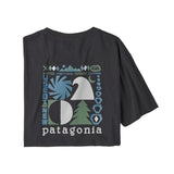 T-shirt Patagonia Spirited Seasons Organic T-Shirt Black Noir Patagonia Hersée Paris 9