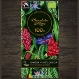 Tablette Chocolat Extra-Noir 100% Gingembre confit Bio Vegan - Chocolate & Love Chocolate & Love Hersée Paris 9