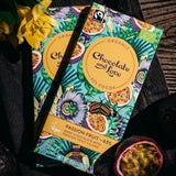 Tablette Chocolat Noir 65% Fruit de la Passion Bio Vegan - Chocolate & Love Chocolate & Love Hersée Paris 9