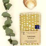 Emballage cadeau - Furoshiki moyen (50 x 50cm) Hibiscus Jaune Atelier Z Hersée Paris 9