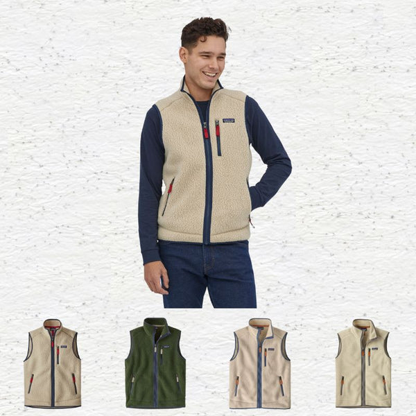 Veste Polaire Sans manche Patagonia M's Retro Pile Fleece Vest Zippé Patagonia Hersée Paris 9