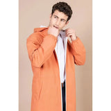 Veste Imperméable Long mixte Amelot Orange Ginger Flotte Hersée Paris 9