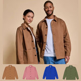 Veste workwear mixte Marcel en coton bio - Hindbag Hersée - boutique écoresponsable Paris 9ème Hersée Paris 9