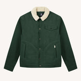 Blouson veste Seillon homme coton recyclé doublure sherpa - Faguo Faguo Hersée Paris 9