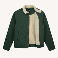 Blouson veste Seillon homme coton recyclé doublure sherpa - Faguo Faguo Hersée Paris 9