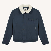 Blouson veste Seillon homme coton recyclé doublure sherpa - Faguo Faguo Hersée Paris 9