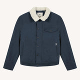 Blouson veste Seillon homme coton recyclé doublure sherpa - Faguo Faguo Hersée Paris 9