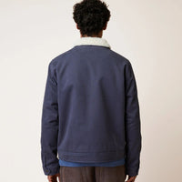 Blouson veste Seillon homme coton recyclé doublure sherpa - Faguo Faguo Hersée Paris 9
