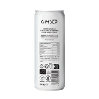 Boisson pétillante gingembre citron & herbes bio 250 ml - Gimber Gimber Hersée Paris 9