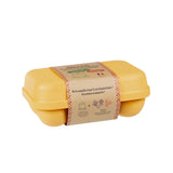 Boîte à 6 œufs réutilisable jaune - La Droguerie Écologique La Droguerie Ecologique Hersée Paris 9