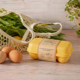 Boîte à 6 œufs réutilisable jaune - La Droguerie Écologique La Droguerie Ecologique Hersée Paris 9
