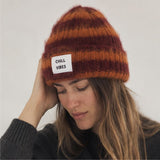 Bonnet rayé en fibres recyclées - Verb To Do Verb To Do Hersée Paris 9