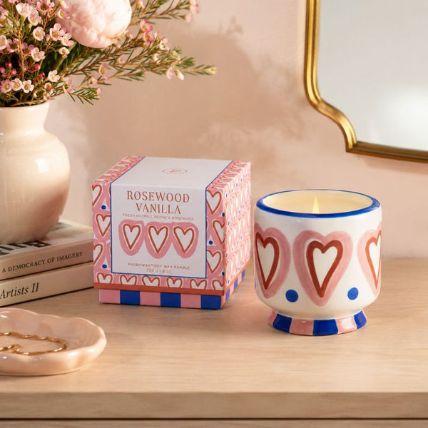 Bougie parfumée A Dopo Cœurs Rosewood Vanilla - Paddywax Paddywax Hersée Paris 9