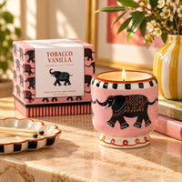 Bougie parfumée A Dopo Éléphant Tobacco & Vanilla - Paddywax Paddywax Hersée Paris 9