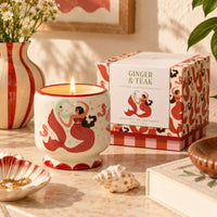 Bougie parfumée A Dopo Mermaid & Moon Ginger & Teak - Paddywax Paddywax Hersée Paris 9