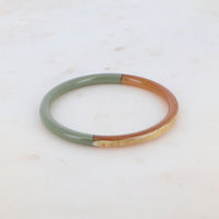 Bracelet Jonc corne naturelle Bicolore Hersée Hersée Paris 9