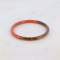 Bracelet Jonc corne naturelle bicolore artisanal - Hersée Hersée Hersée Paris 9