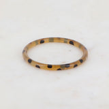 Bracelet Jonc corne naturelle Léopard Hersée Hersée Paris 9