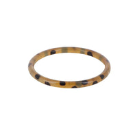Bracelet Jonc corne naturelle Léopard Hersée Hersée Paris 9