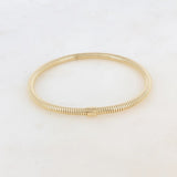 Bracelet jonc Ouroboros doré Hersée Hersée Paris 9