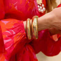 Bracelet Jonc Praxidikè doré torsadé Hersée Hersée Paris 9