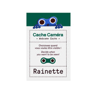 Cache webcam coulissant universel - Rainette Rainette Hersée Paris 9