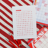 Cahier de mots fléchés A5 édition au choix - Grillé Grillé Hersée Paris 9