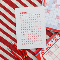 Cahier de mots fléchés A5 édition au choix - Grillé Grillé Hersée Paris 9