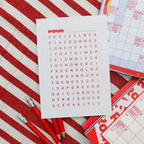 Cahier de mots fléchés A5 édition au choix - Grillé Grillé Hersée Paris 9