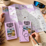 Carte de poche Zoom Bretagne Vélo 15 itinéraires + GPX - Recto Verso