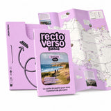 Carte de poche Zoom Bretagne Vélo 15 itinéraires + GPX - Recto Verso