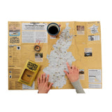 Carte de poche Zoom Volcans d’Auvergne 15 randos + GPX - Recto Verso