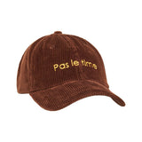 Casquette réglable velours côtelé coton - JAM Family Jam Family Hersée Paris 9