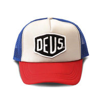 Casquette Trucker Baylands Blue-Red - Deus Ex Machina Deus Ex Machina Hersée Paris 9