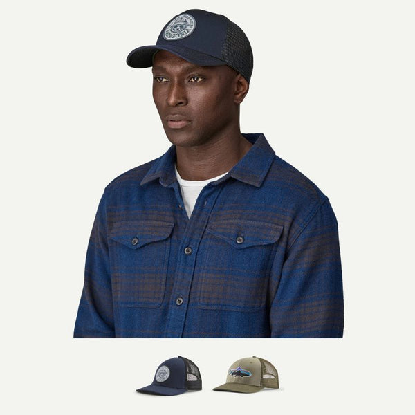 Casquette Trucker réglable Take a Stand & Fitz Roy Trout - Patagonia Patagonia Hersée Paris 9