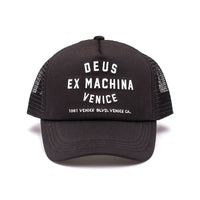 Casquette Trucker Venice Address Black - Deus Ex Machina Deus Ex Machina Hersée Paris 9
