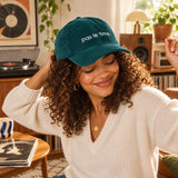 Casquette en velours côtelé brodée - JAM Family Jam Family Hersée Paris 9