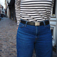 Ceinture en tuyau de pompier upcyclé noire - La Vie est Belt La vie est belt Hersée Paris 9