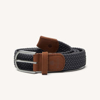 Ceinture tressée extensible polyester recyclé coloris unis - Faguo Faguo Hersée Paris 9