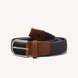 Ceinture tressée extensible polyester recyclé coloris unis - Faguo Faguo Hersée Paris 9